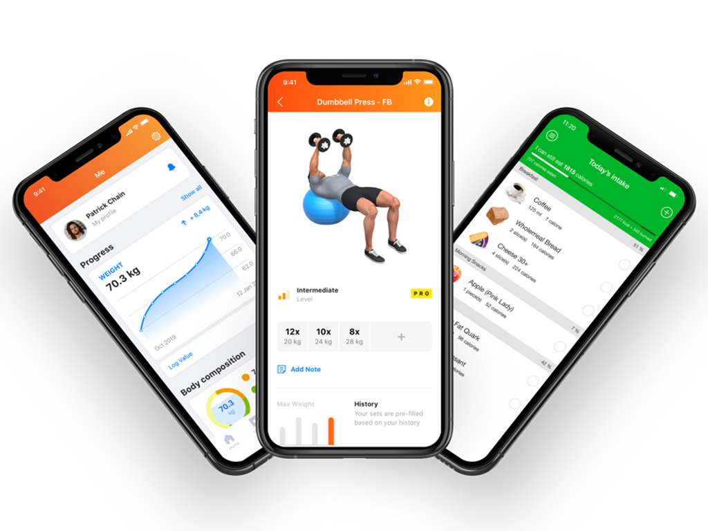 Hamburger stromen Pasen Fitness app - Motivatie binnen handbereik | Sportfit